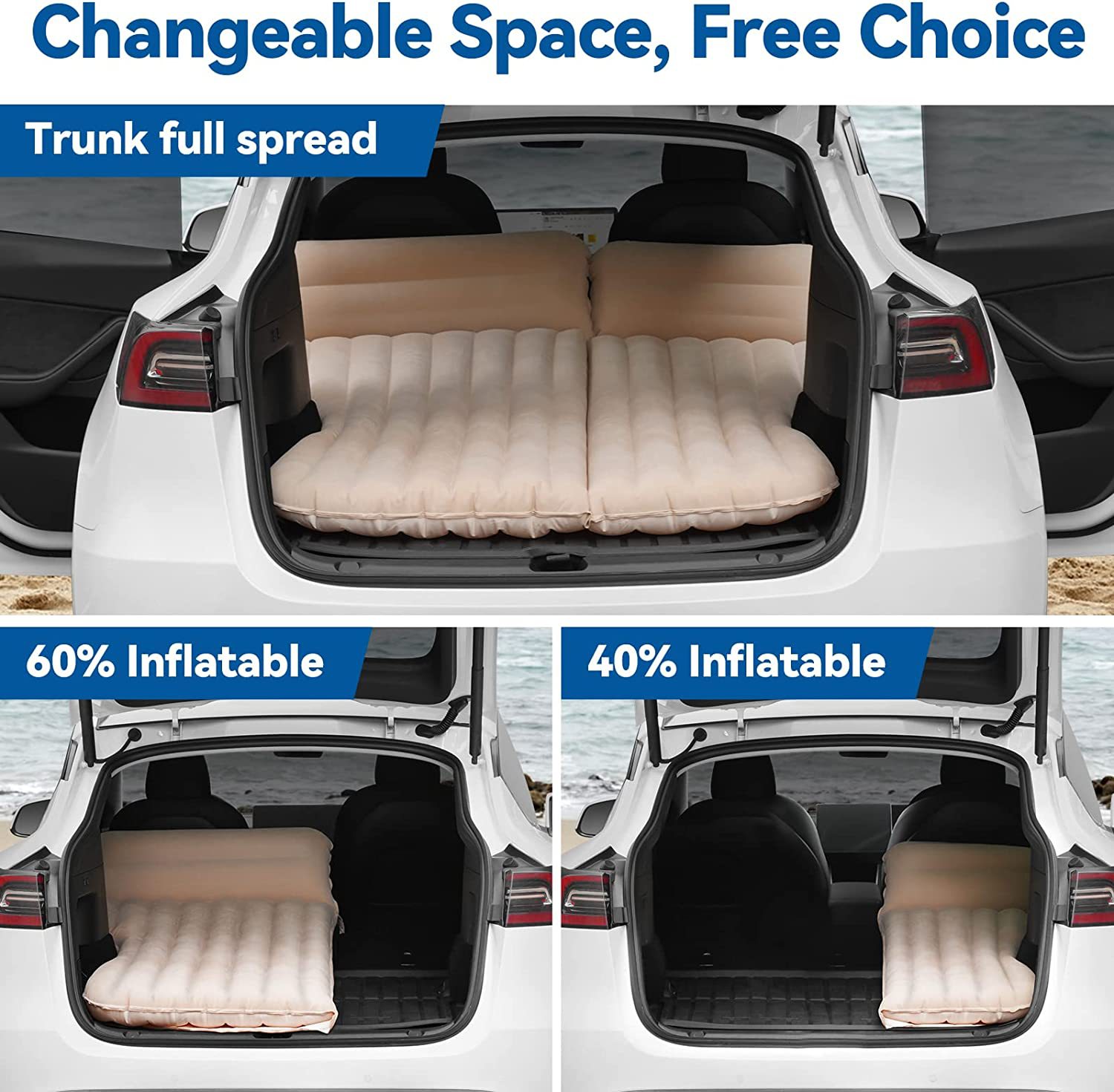Car Inflatable Bed For Tesla M - Outdoor Y Camping 评论和价格
