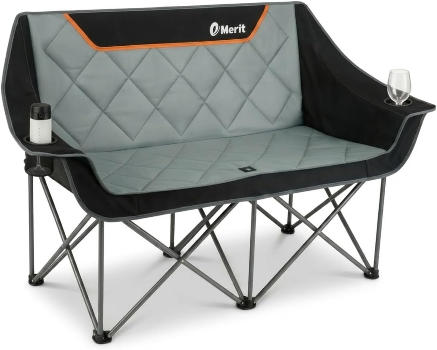 Heavy Duty 650LB Folding Campi - Outdoor Oversized Camping Chair 评论和价格