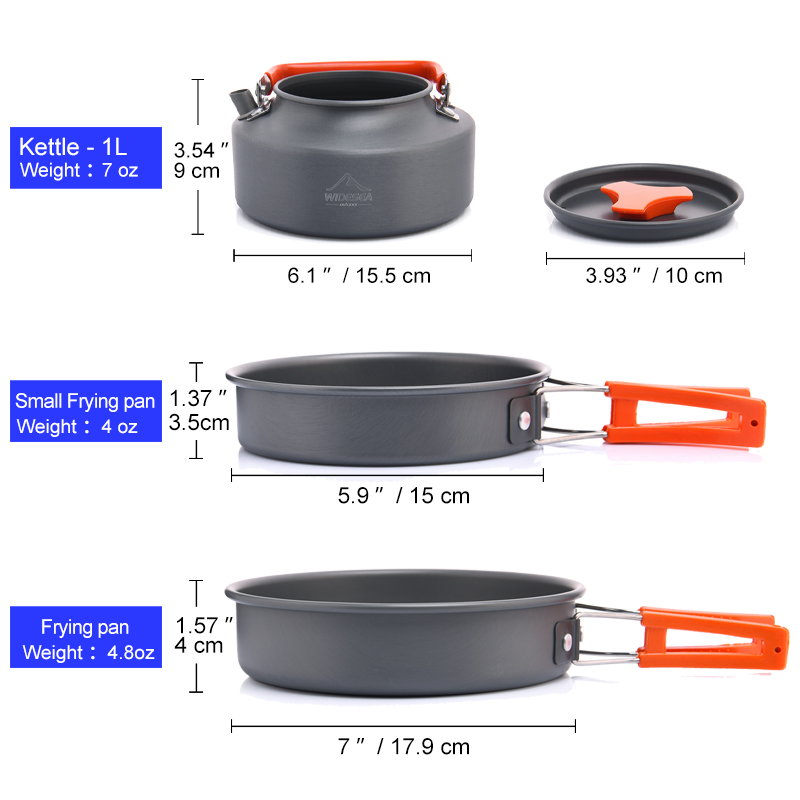 Widesea Camping Outdoor Cookwa - Outdoor Camping Kitchen Table 评论和价格