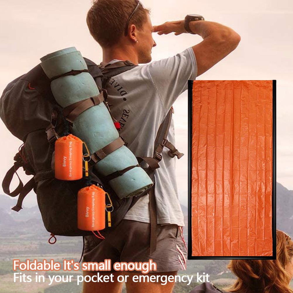 Portable Waterproof Emergency  - Outdoor Camping Sleeping Bag 评论和价格