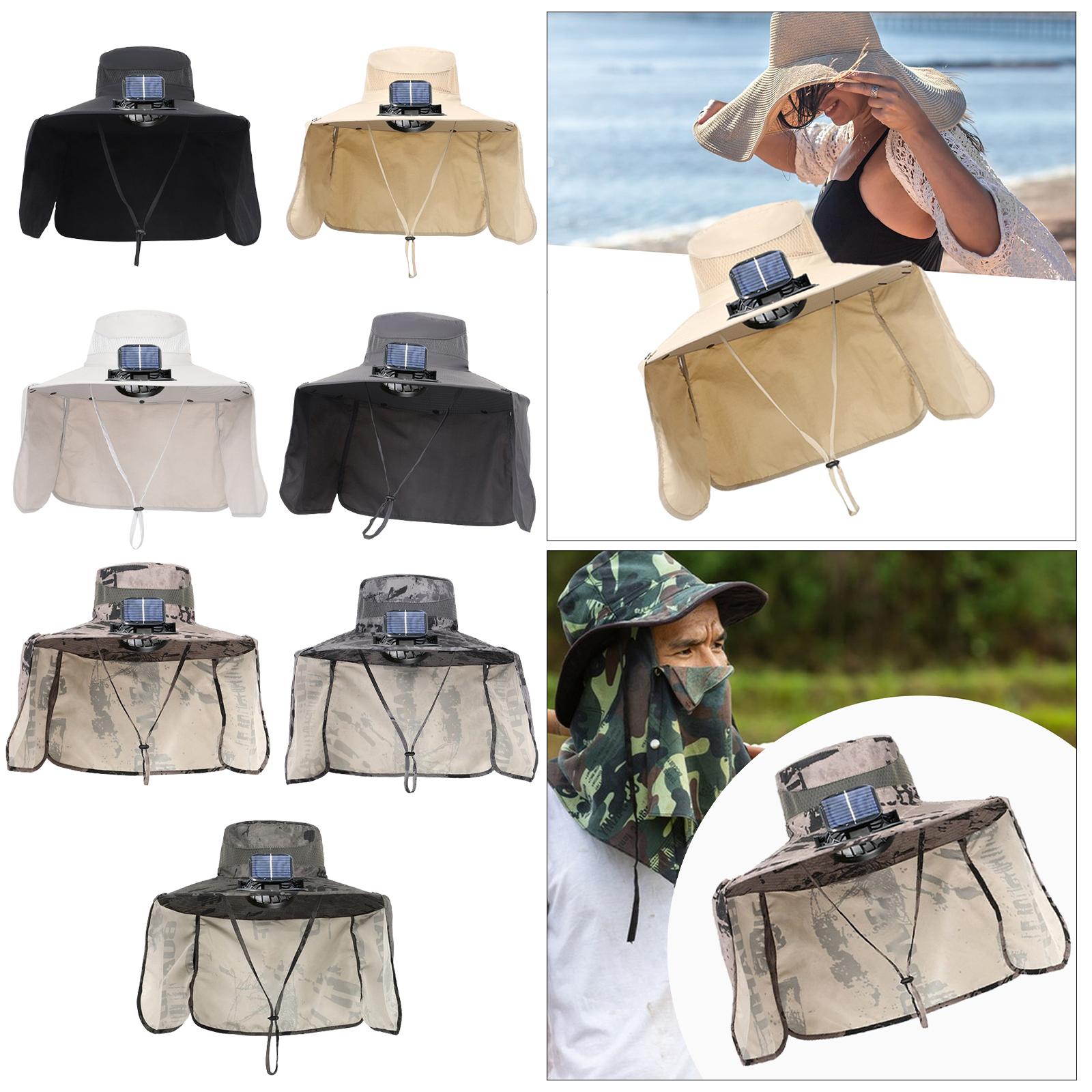 Fan Cooling Hat Solar Fan Hat  - Outdoor Camping Show 评论和价格