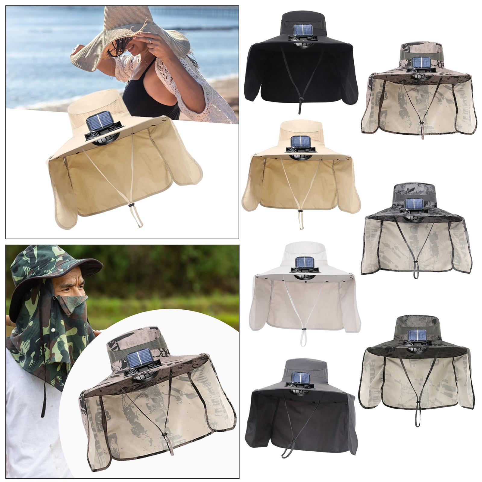 Fan Cooling Hat Solar Fan Hat  - Outdoor Camping Show 评论和价格