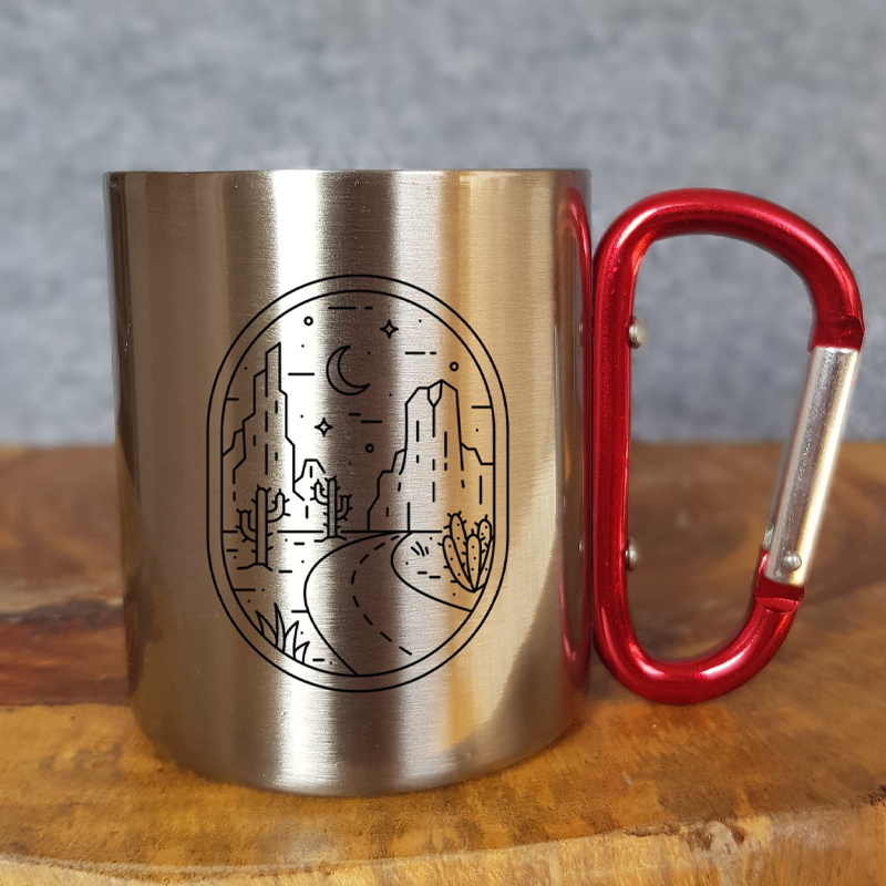 Stainless Steel Camping Mug wi - Outdoor Camping Direct 评论和价格