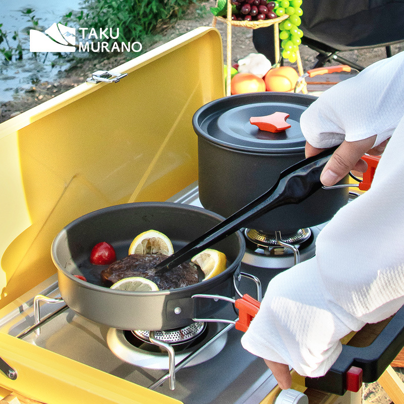 Camping Cookware Set Outdoor C - Outdoor Camping Kitchen Table 评论和价格