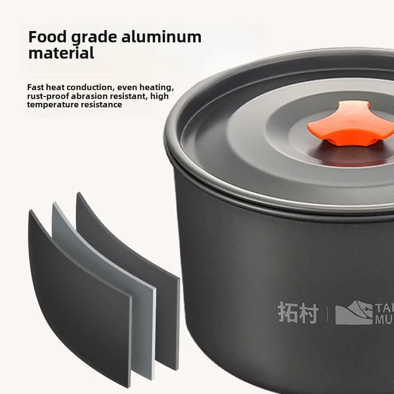Camping Cookware Set Outdoor C - Outdoor Camping Kitchen Table 评论和价格