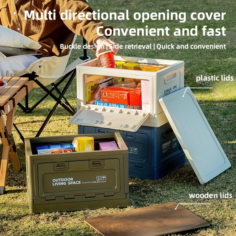 1 Outdoor Camping Folding Stor - Outdoor Camping Folding Storage Box 评论和价格
