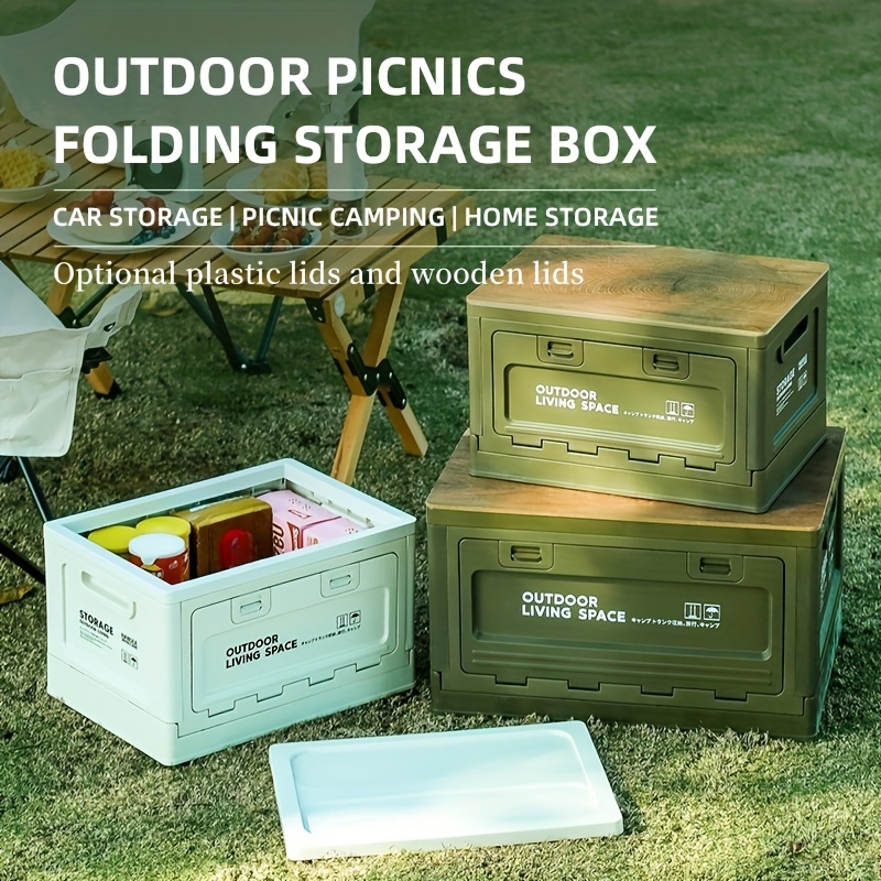 1 Outdoor Camping Folding Stor - Outdoor Camping Folding Storage Box 评论和价格
