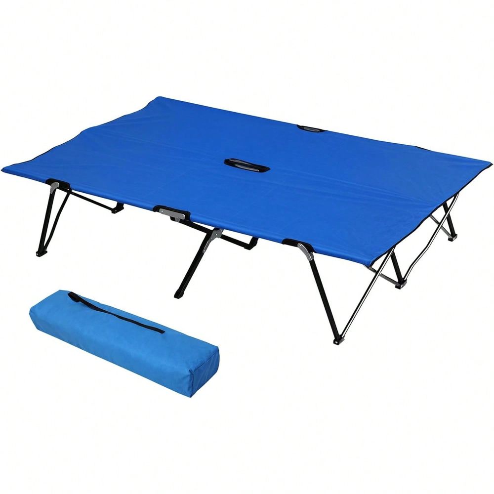 2 Person Folding Camping Cot F - Outdoor Camping Sleeping Bag 评论和价格