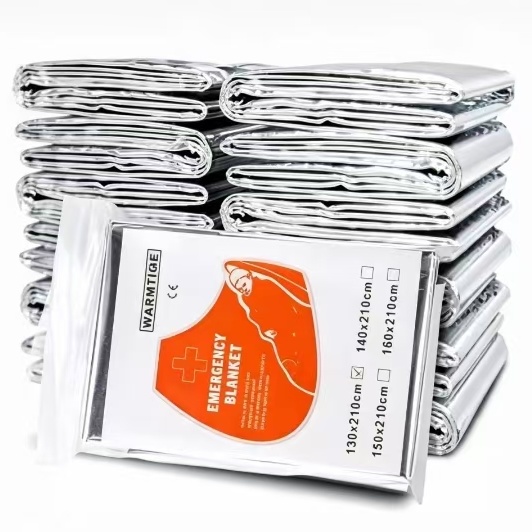 Mylar Thermal Emergency Blanke - Outdoor Camping Heated Blanket 评论和价格
