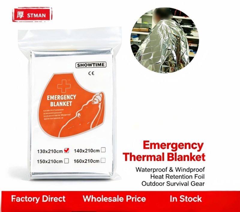 Mylar Thermal Emergency Blanke - Outdoor Camping Heated Blanket 评论和价格