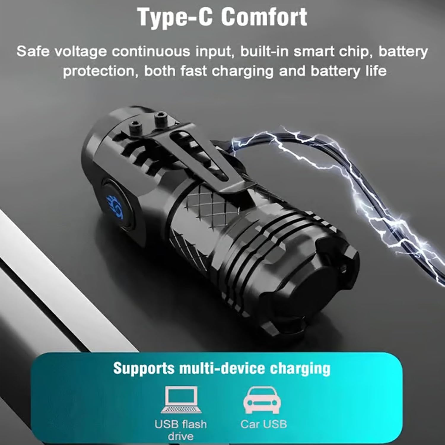High Strong Power Tactical Fla - Outdoor Camping Decor 评论和价格