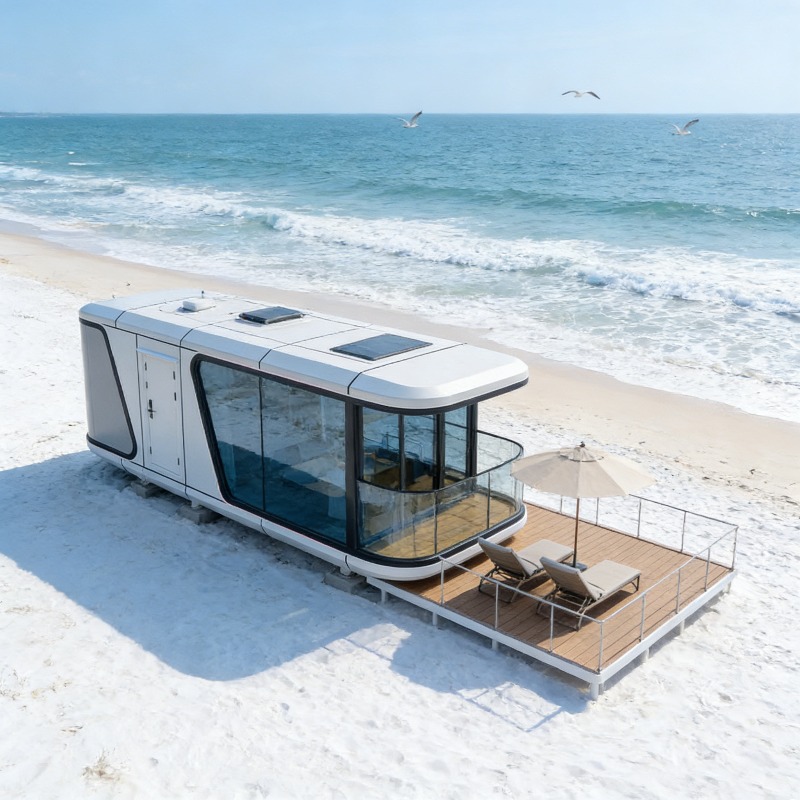Modern 40ft 20ft Steel Space C - Outdoor Camping House 评论和价格